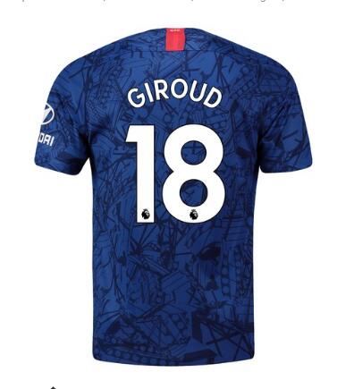 Camiseta primera equipacion Olivier Giroud Chelsea 2020
